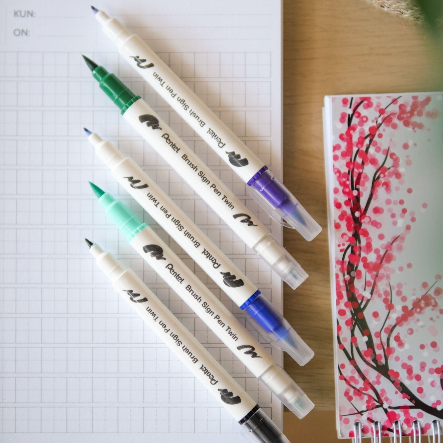 Brushpen do pisania hanzi | Brushpen do pisania kanji | Brushpen do kaligrafii
