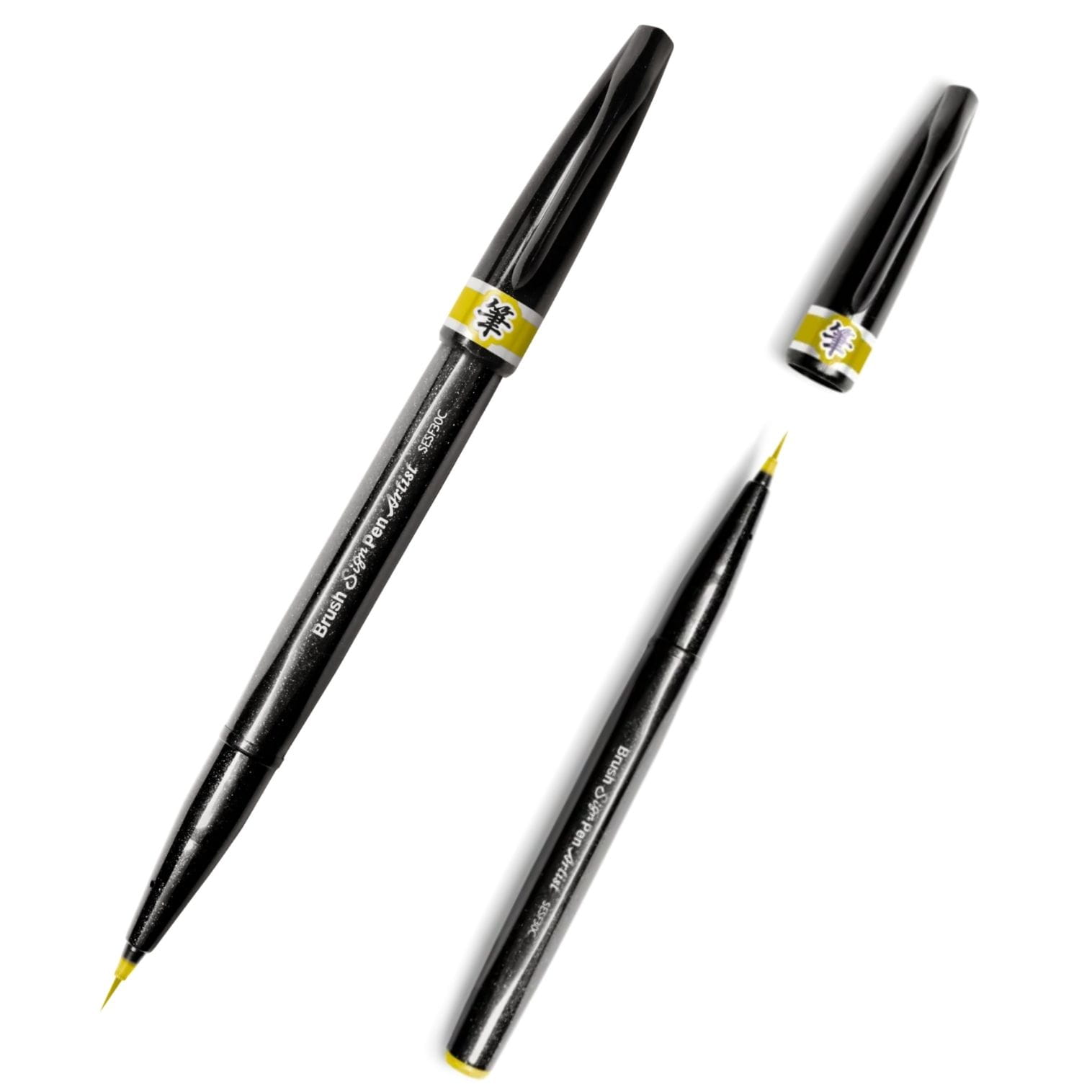 Precyzyjny brushpen z pędzelkiem do kaligrafii i liternictwa | Do pisania kanji i hanzi