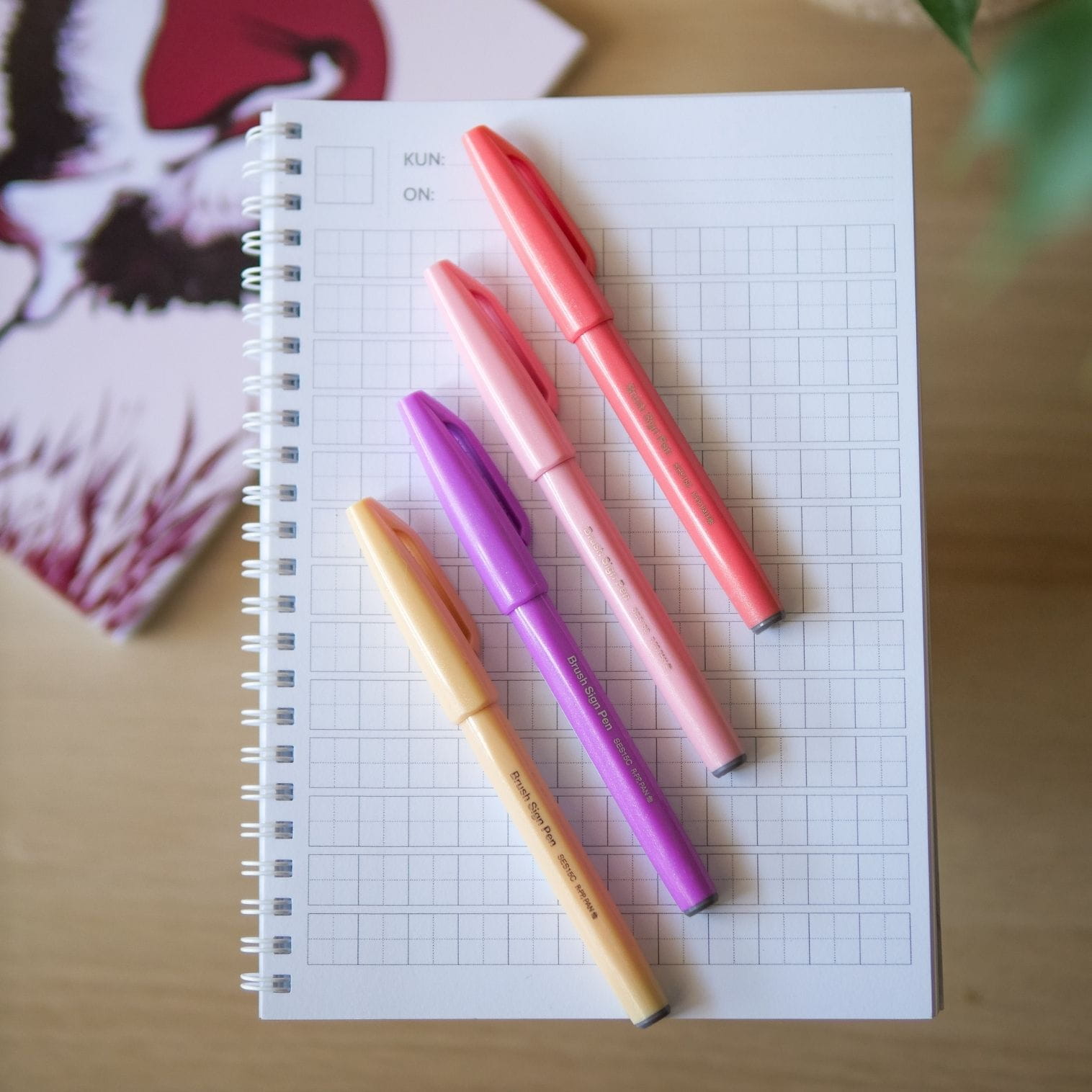 Brushpen do pisania znaków | Brushpen z cienką końcówką