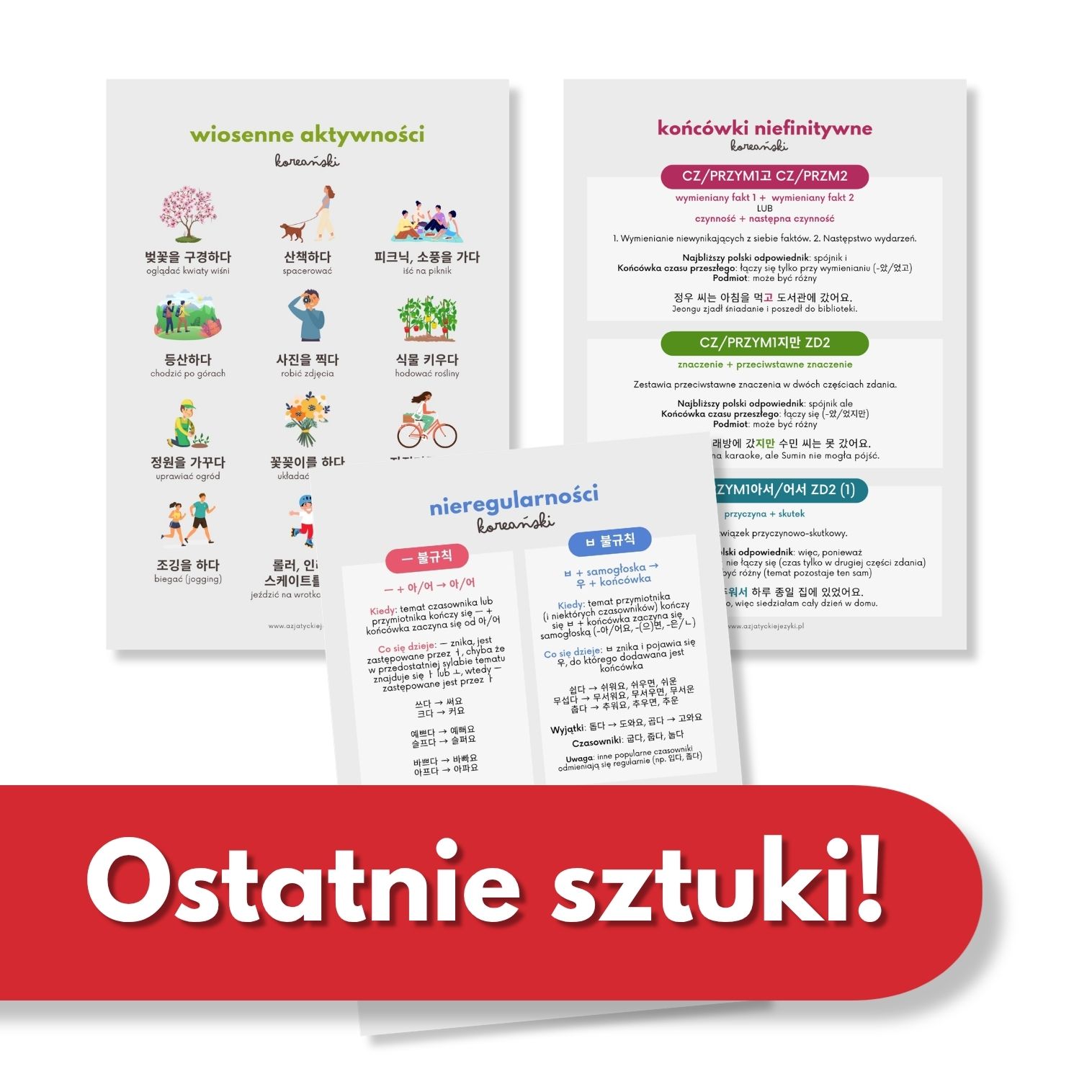 Wkładka - gratis do zamówienia (dobieramy na bazie zamówienia)